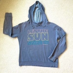 Vintage O’Neill Hooded Sweatshirt Let The Sun Shine In 🌞 🏄‍♂️ 🌊